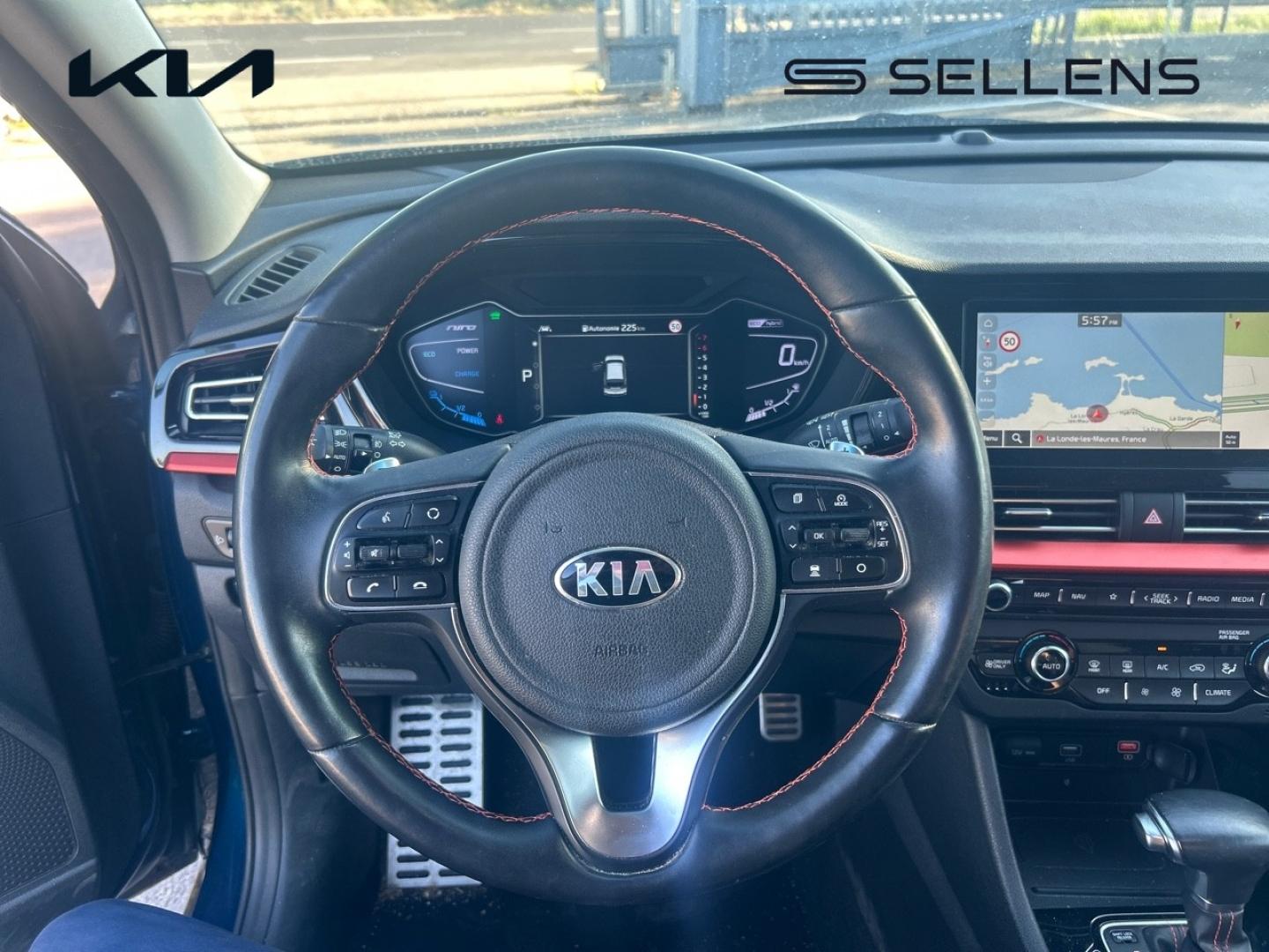 KIA Niro 1.6 GDi 105ch ISG + électrique 43.5ch Premium DCT6 - photo 9