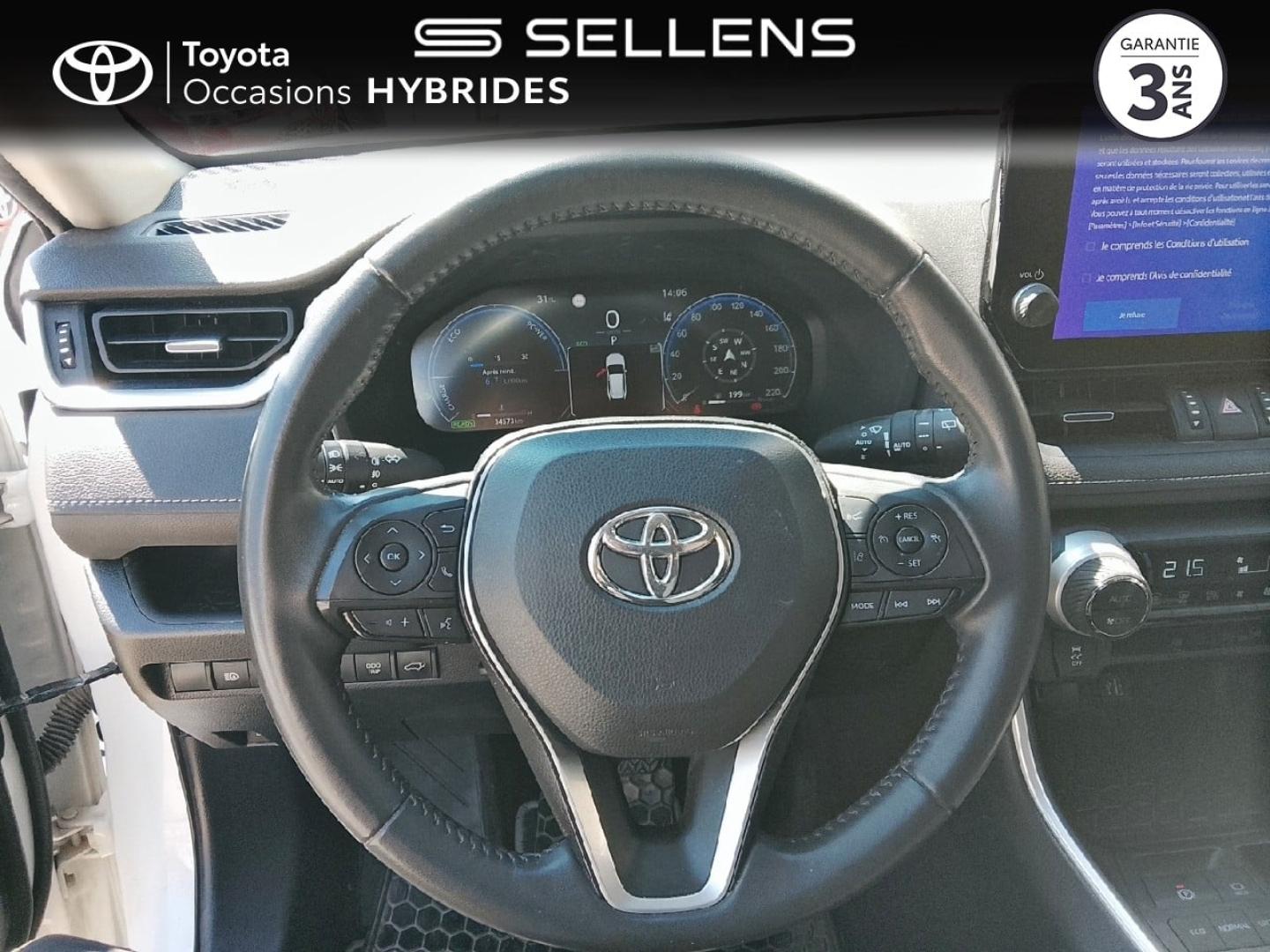 TOYOTA RAV4 2.5 Hybride 218ch Dynamic 2WD MY22 - photo 9
