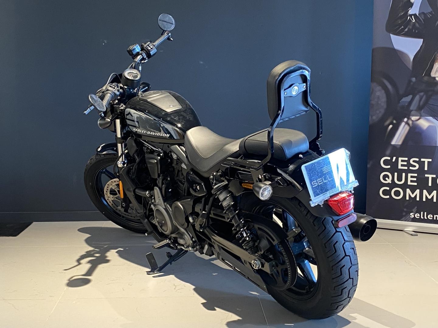 HARLEY-DAVIDSON Sportster S Nighster 1250 Noir - photo 4
