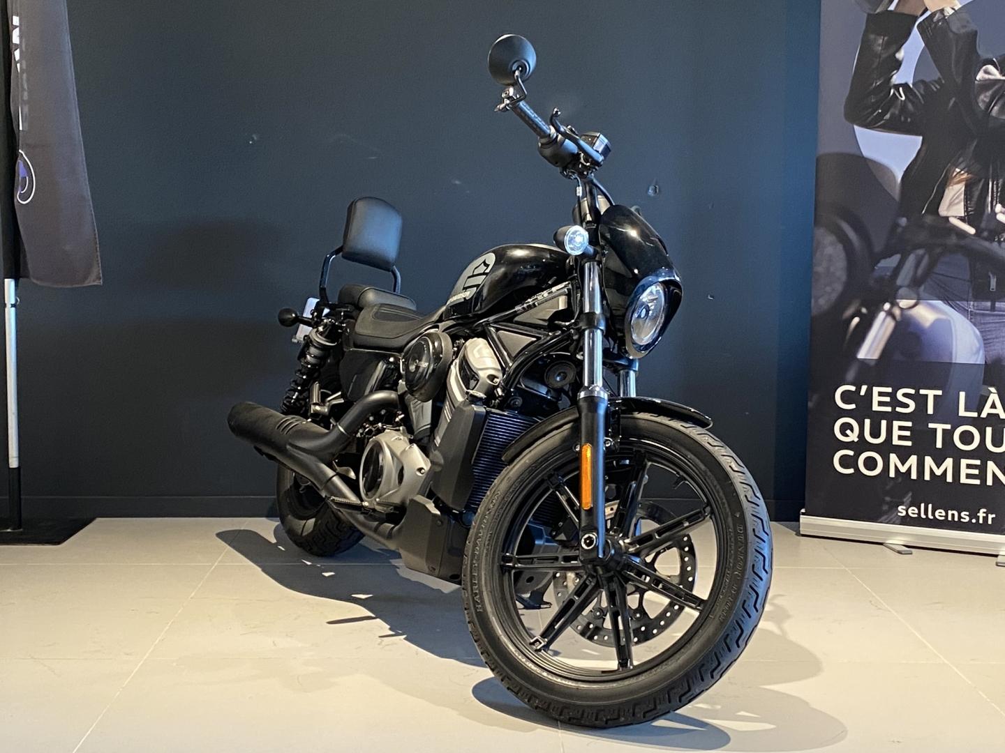 Photo HARLEY-DAVIDSON Sportster S Nighster 1250 Noir